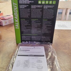 Motorola TALKABOUT H20 Two-Way Radio in Black and Green